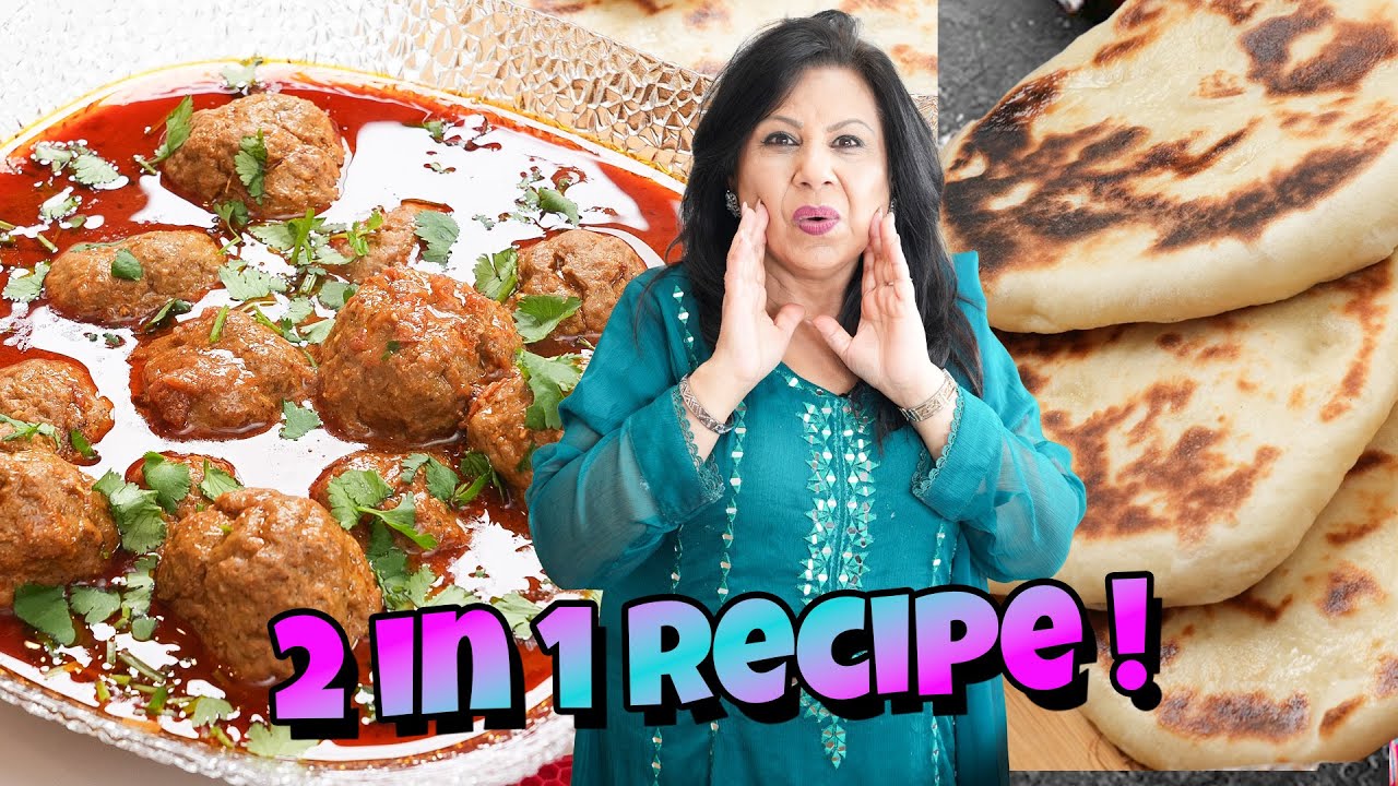 Meri New Best Tawa Naan aur Koftay ka Salan Recipe in Urdu Hindi - RKK