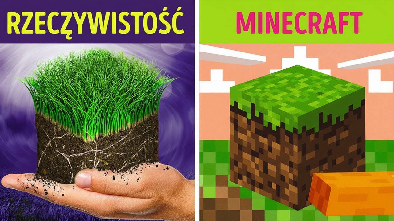 Co by było, gdybyśmy naprawdę żyli w świecie Minecrafta?