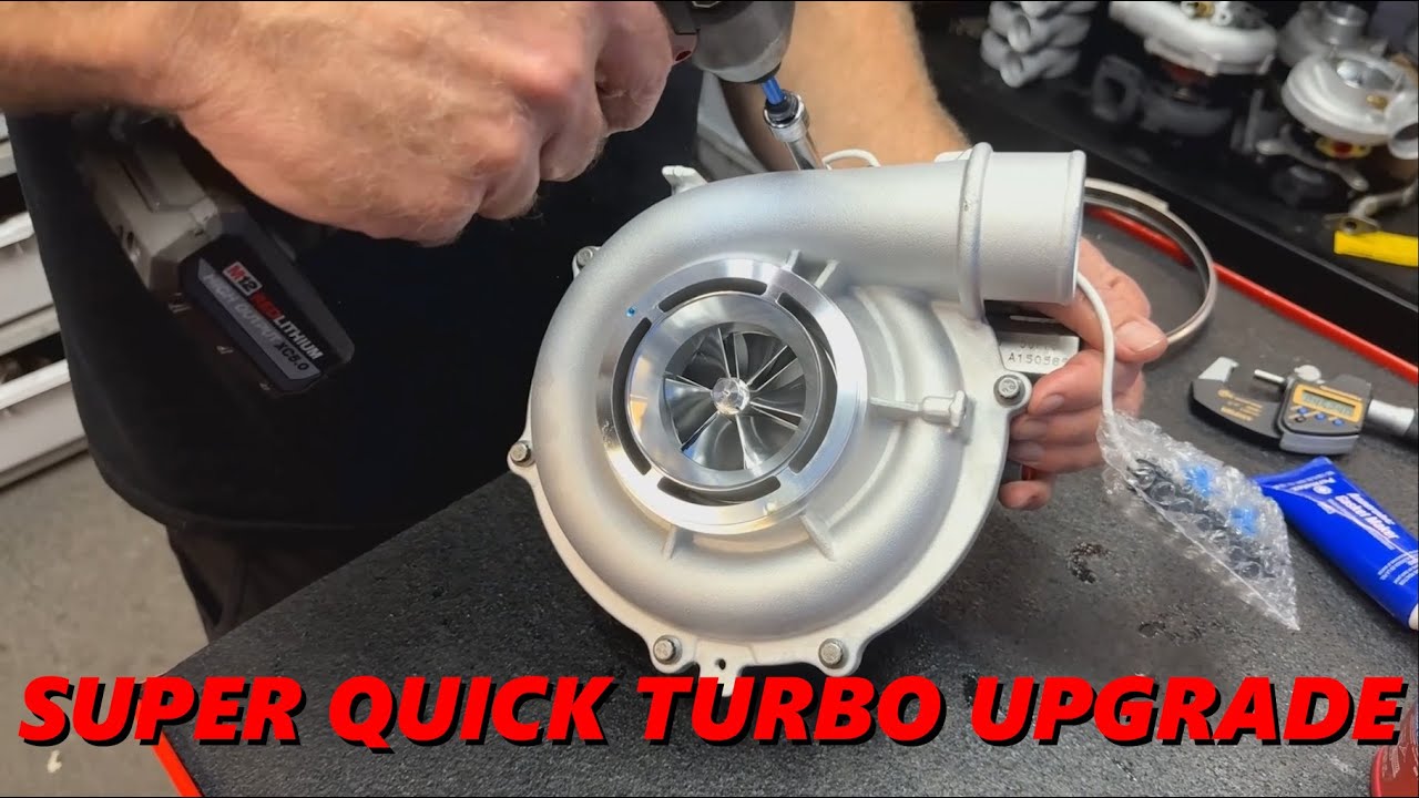 Quick Turbo Upgrade!! (Duramax Upgrade)