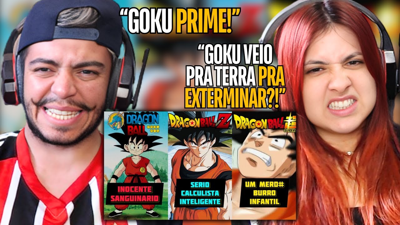 REACT O AUGE E QUEDA DO GOKU: SUA EVOLUÇÃO ATÉ O Z E SUA DESTRUIÇÃO NO SUPER...