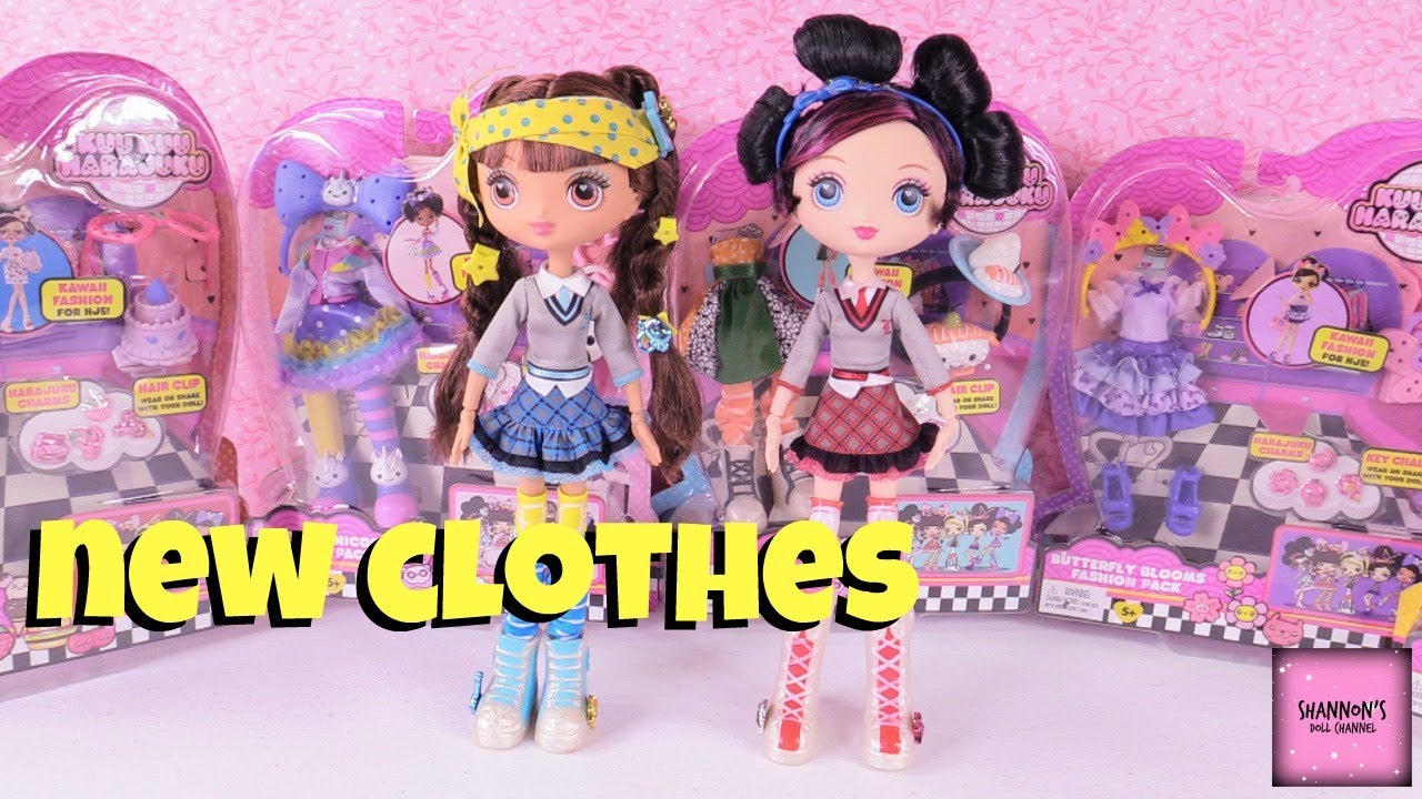 Fashion Haul Kuu Kuu Harajuku Dolls Love Angel Clothes | ShannonsDollChannel