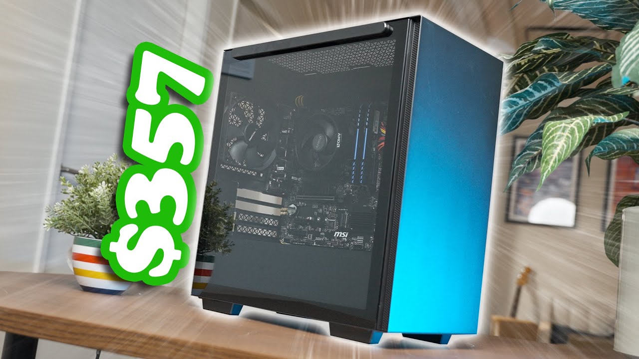 I Build The Cheapest-ish Gaming PC Using Amazon...