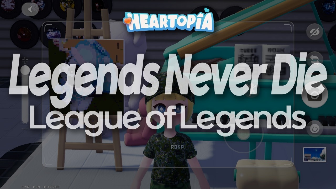 [두근두근타운] Legends Never Die - League of Legends | Heartopia Piano