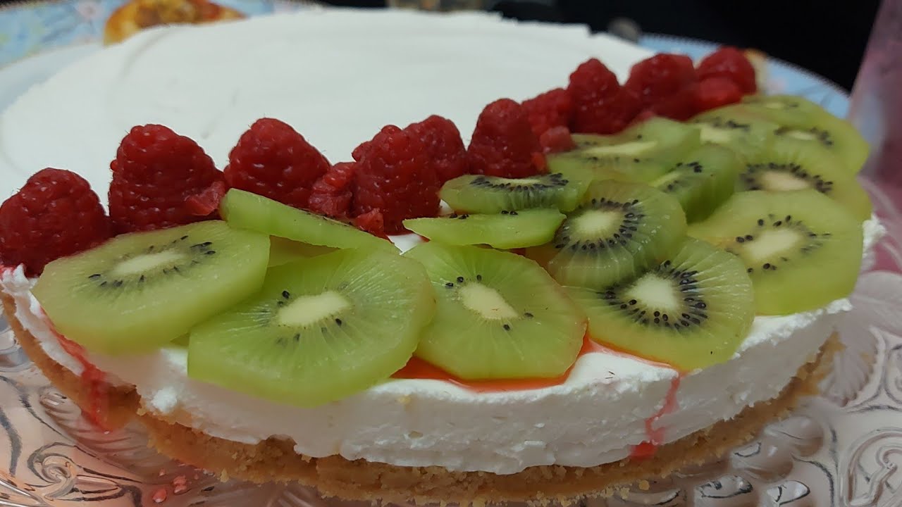 أسهل و ألذ تشيز كيك بالفواكه