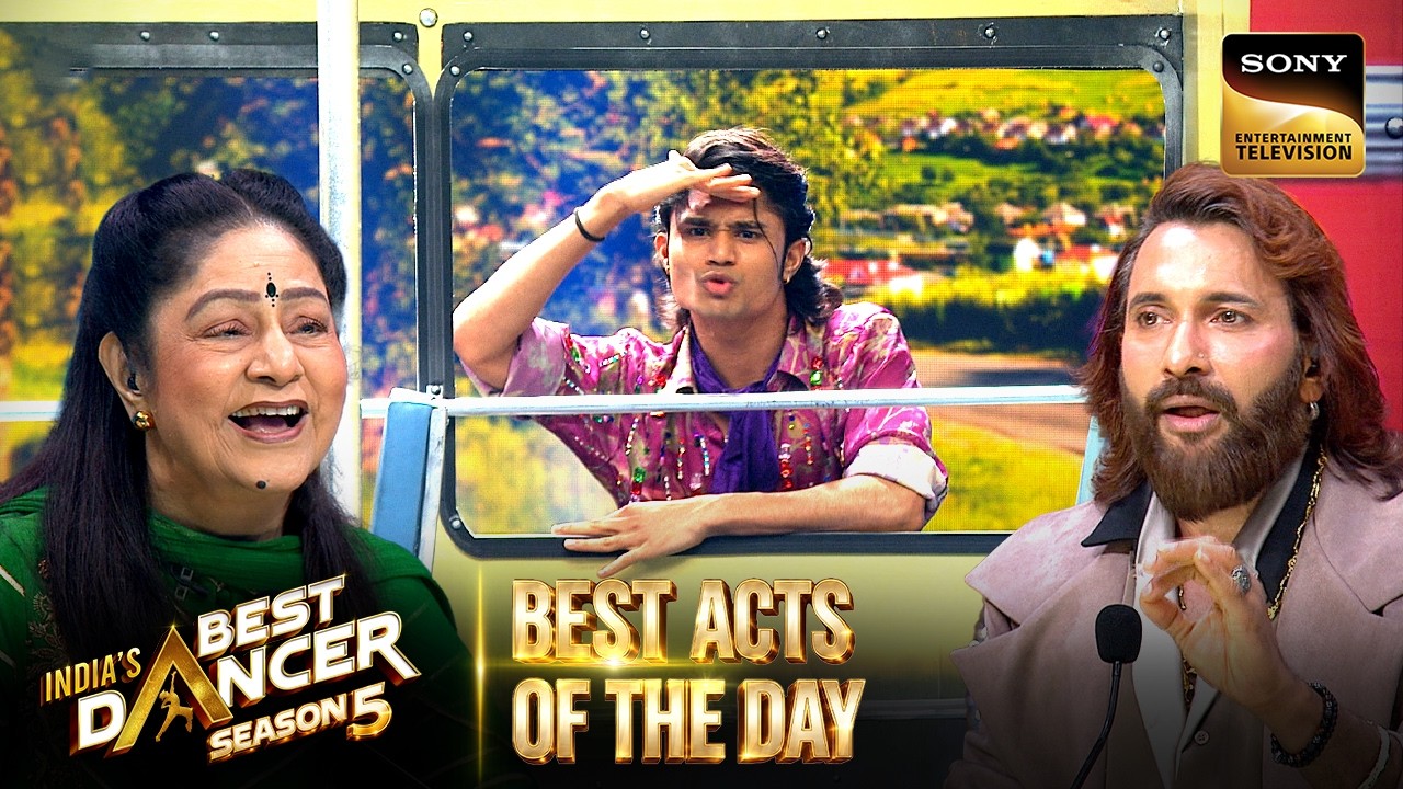'Dekha Na' Act में Dancers ने Retro Steps में लगाया तड़का|India's Best Dancer S5|Best Acts Of The Day