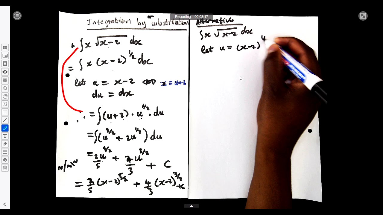 Integration by u-Substitution (Continued) & Trigonometric Squares | N5 Mathematics