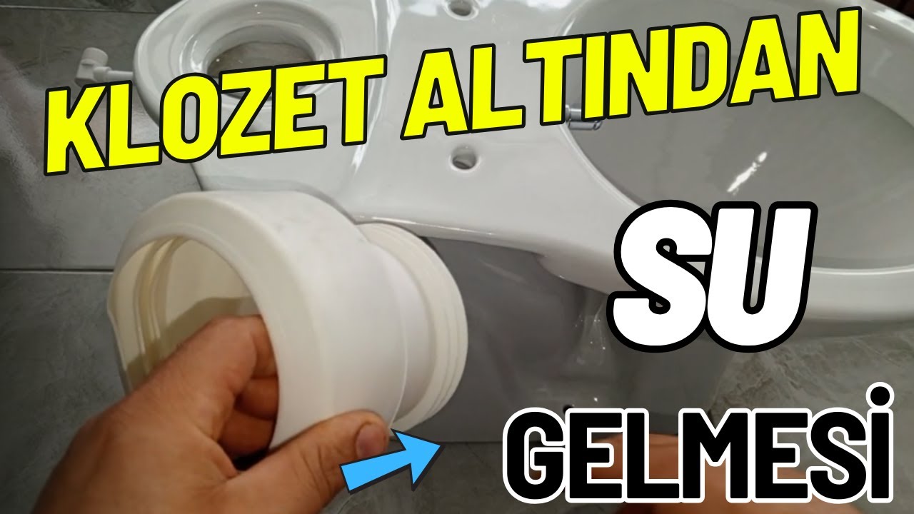 Klozetin Sifonuna Bastığımızda Neden Altından Yada Arkasından Su Neden Akar ? Klozetten Su Akıyor