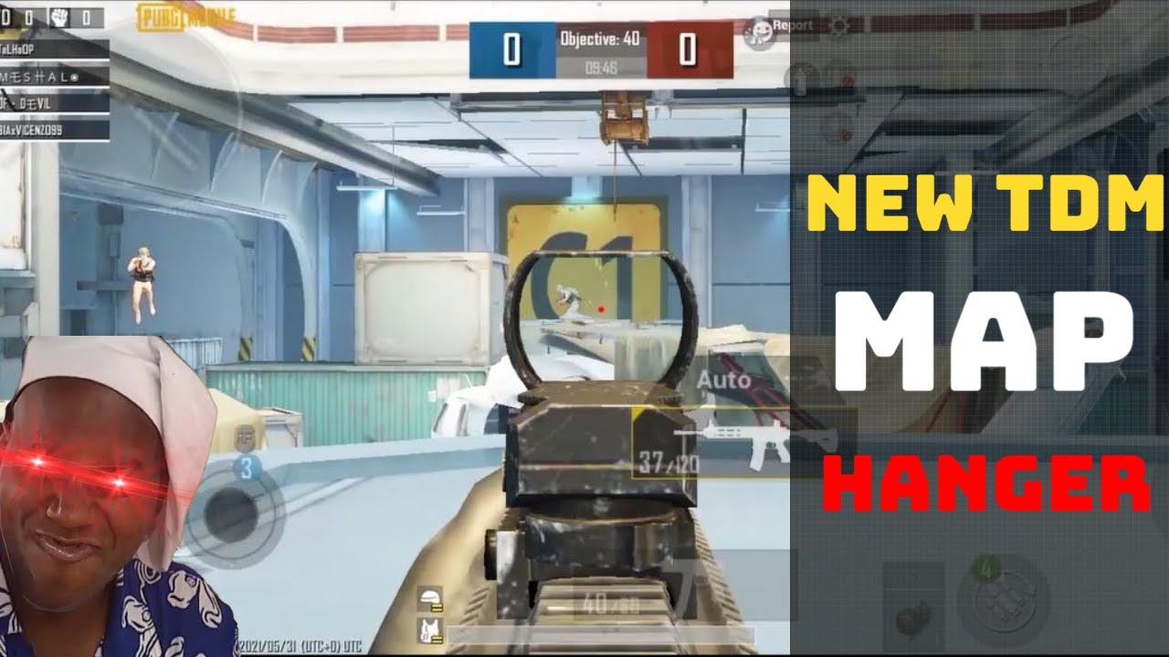 New TDM Hanger Mode | PUBG Mobile | New TDM Hanger Map | XD Gaming