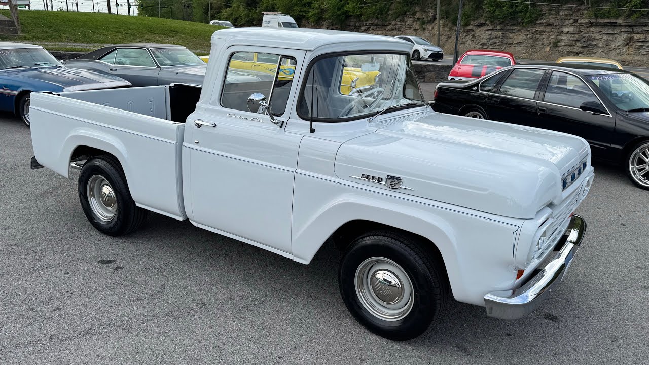 Test Drive 1959 Ford F-100 Pickup Truck SOLD $24,900 Maple Motors #3063