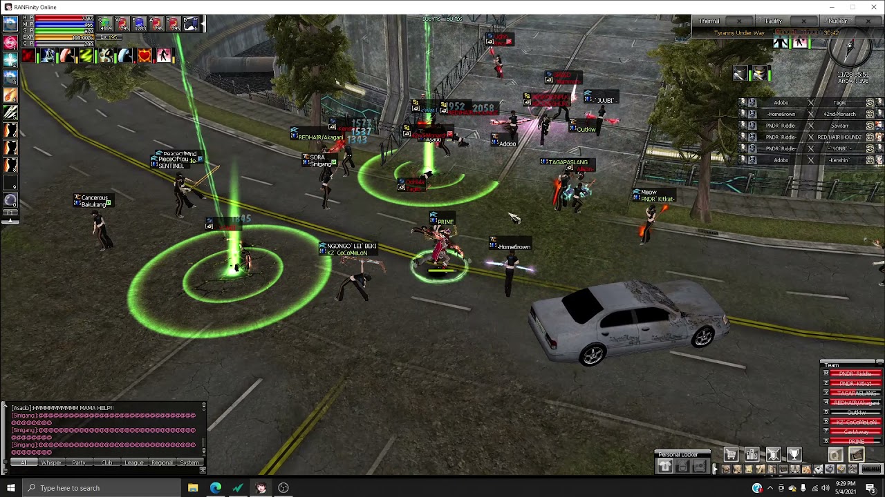 RAN ONLINE TW RANFINITY INT ARCHER VIEW