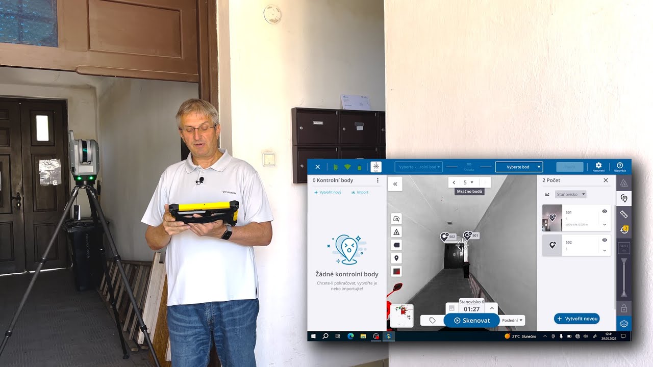 3D skenování Trimble