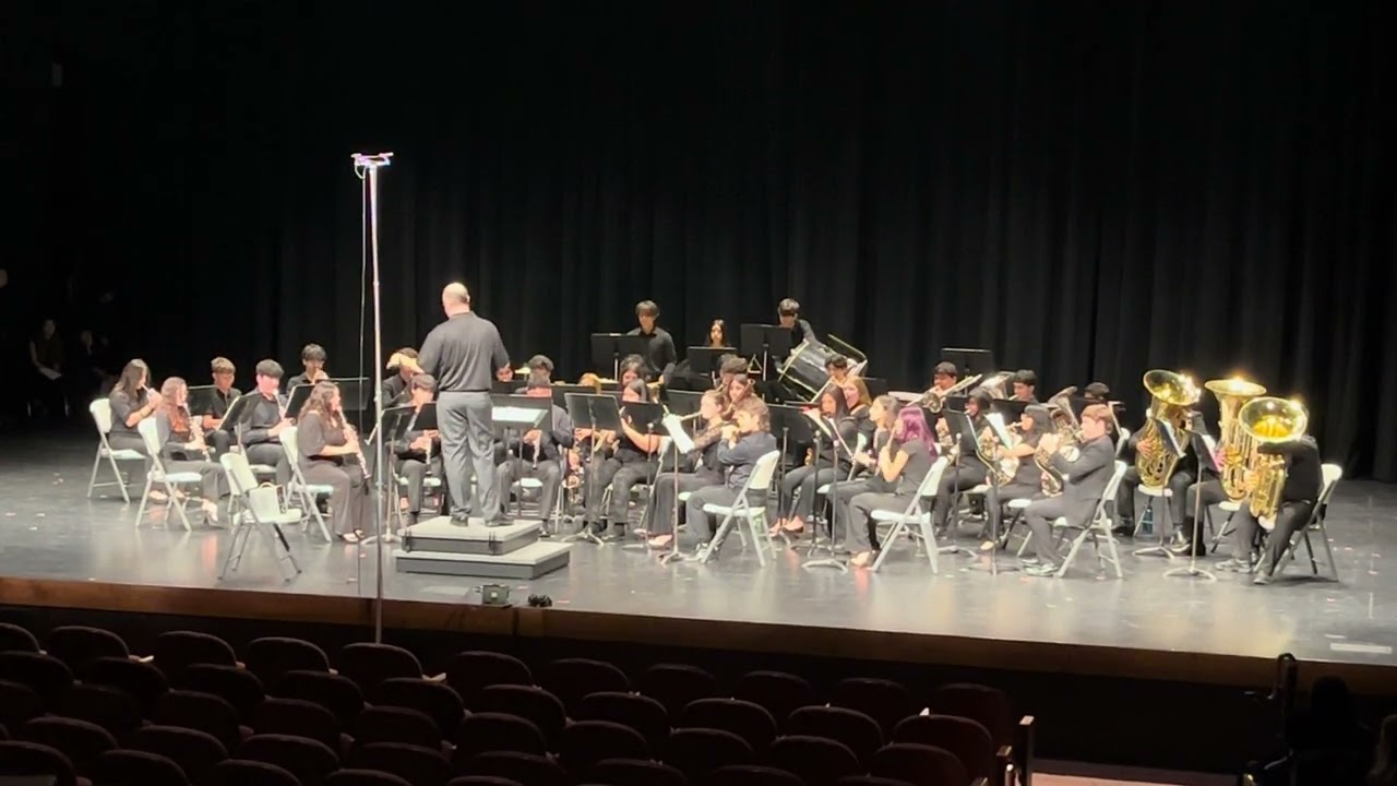 Los Fresnos HS Wind Ensemble performing “Hands Across the Sea” on 3/2/26