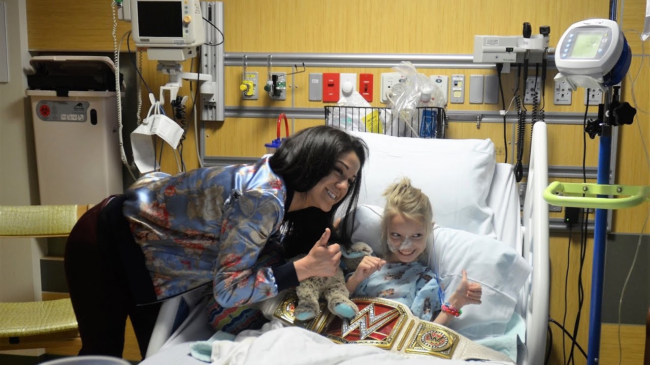 WWE Superstars Surprise Florida Hospital for Children Patients with an Afternoon of Fun