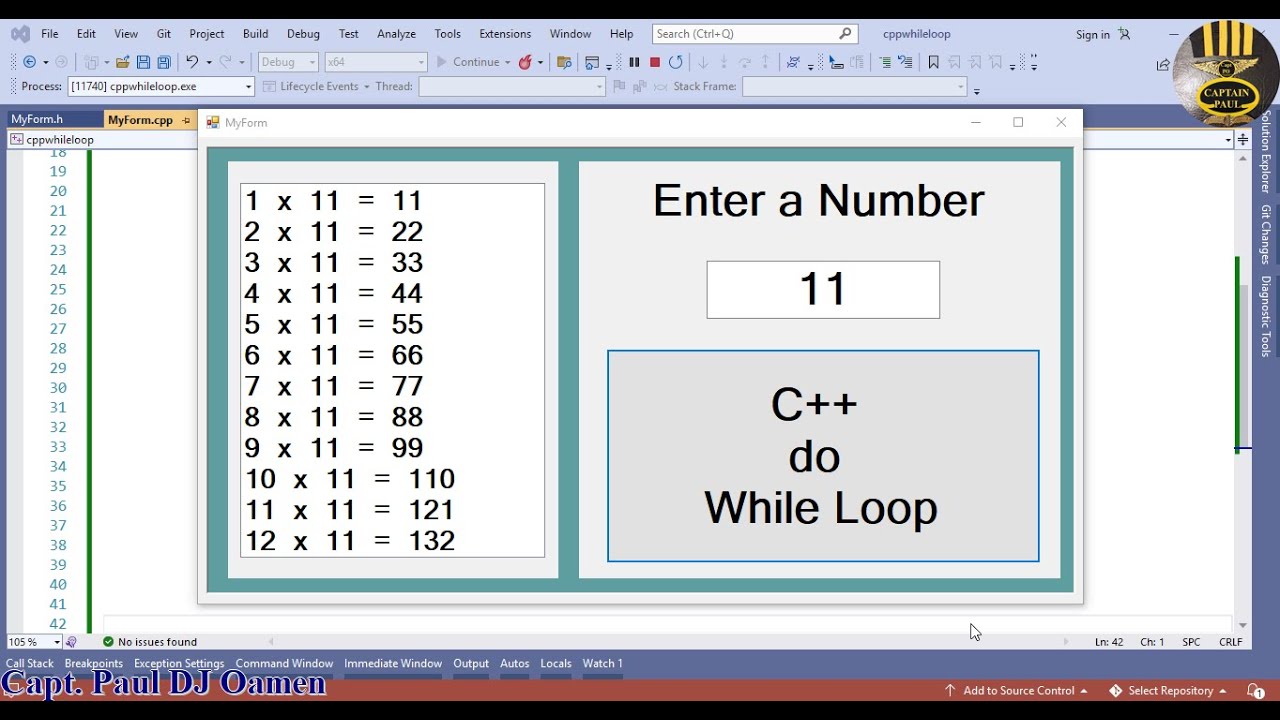Beginners Do While Loop Tutorial in Visual C++
