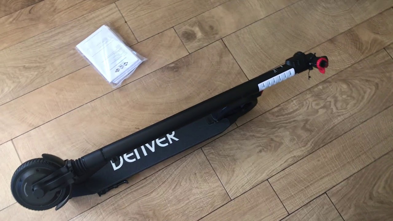 Unboxing patinete eléctrico Denver