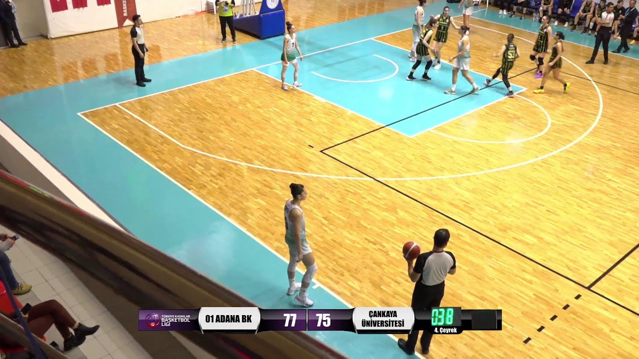 01 Adana Basketbol - Çankaya Üniversitesi TKBL 11.Hafta