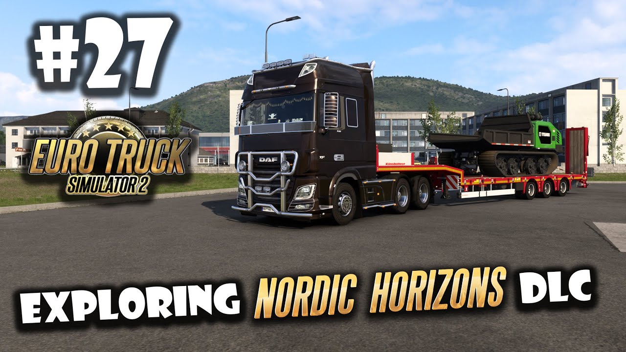 ETS2 | Trondheim - Lillehammer | Exploring NORDIC HORIZONS DLC | E27