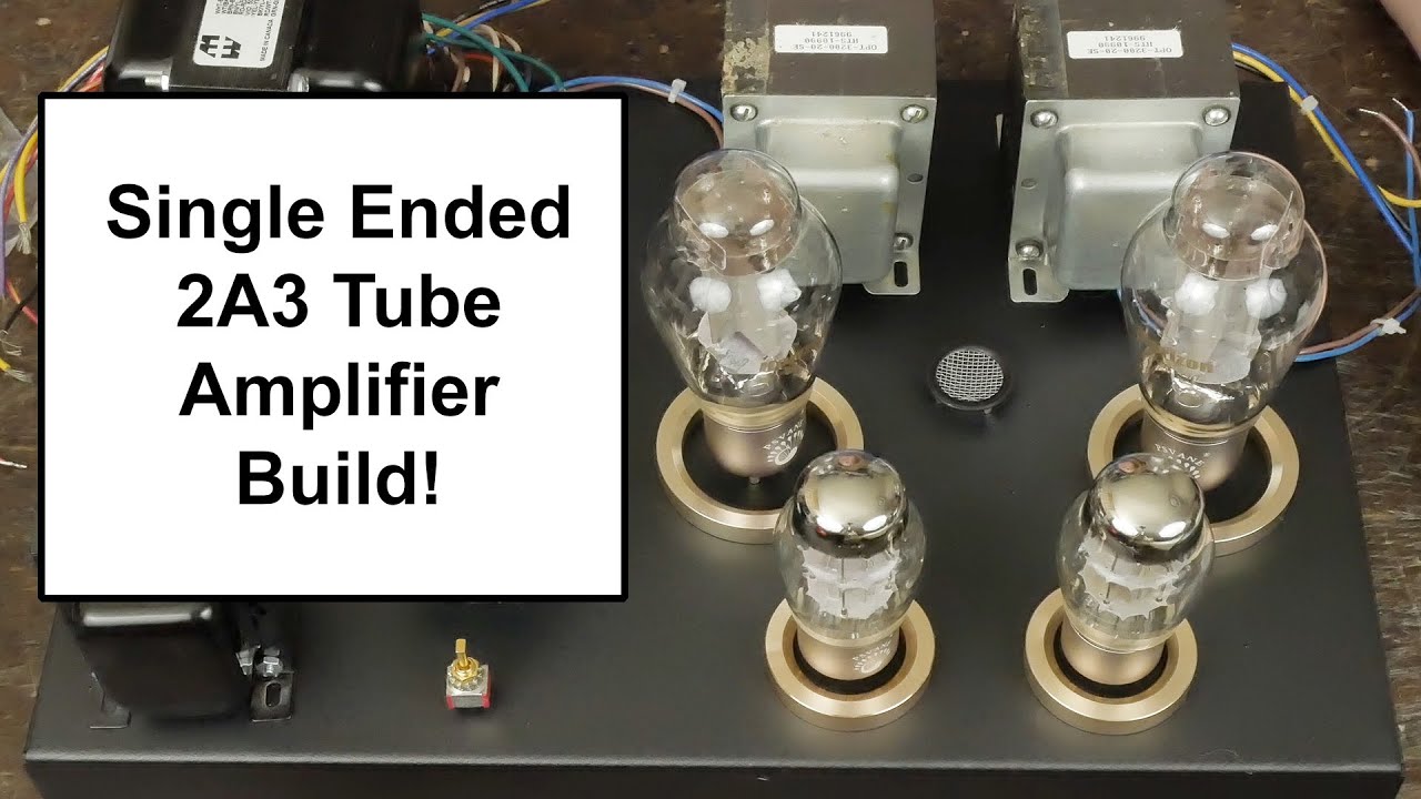 2A3 Single Ended Tube Amp DIY Build: Resistors Matter!