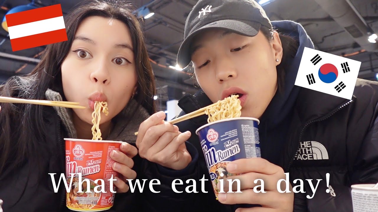 Eating ONLY Korean food for 24 Hours [ENG/한글]