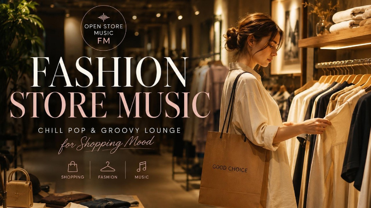 Fashion Store Music ✨ | Chill Pop & Groovy Lounge for Shopping Mood (30 Tracks)