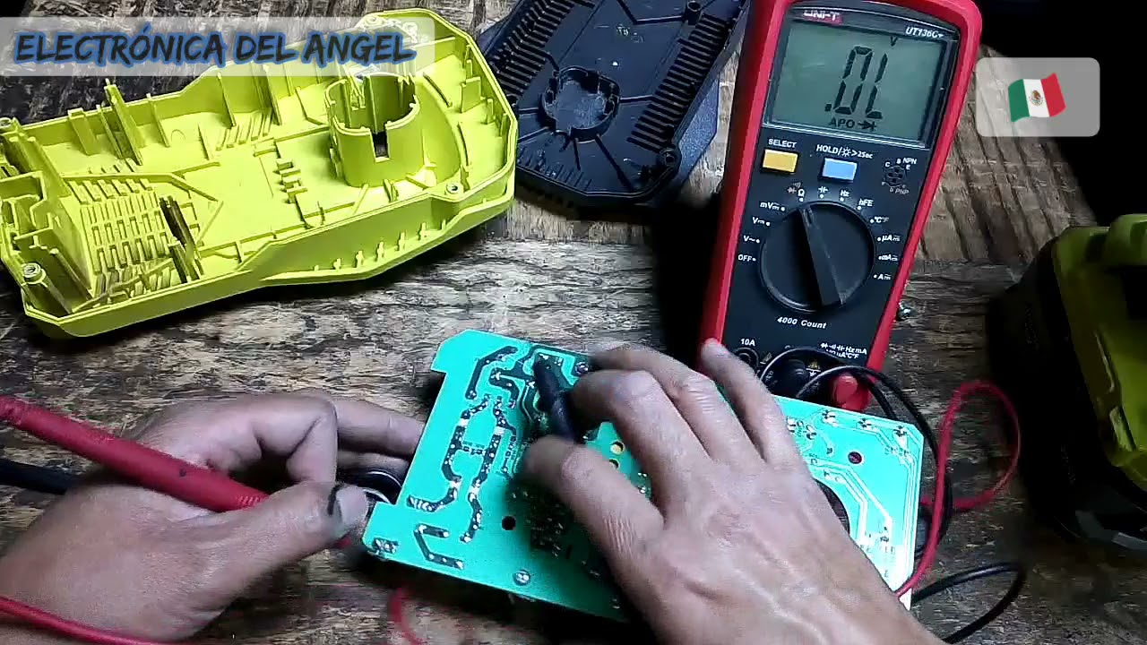 Bateria Ryobi sin carga