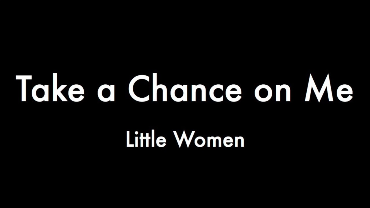Take a Chance on Me - Piano Track (Little Women)