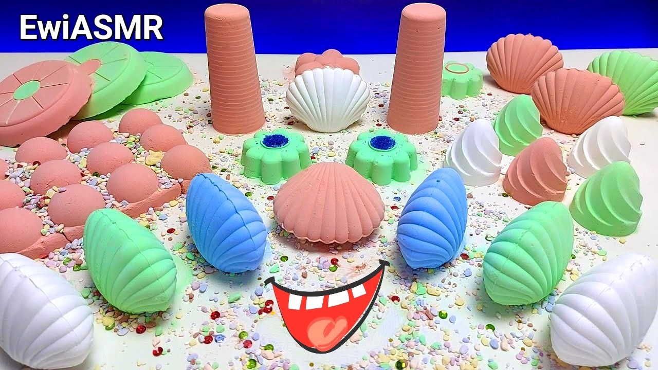 baking soda ASMR | satisfying crushing reform