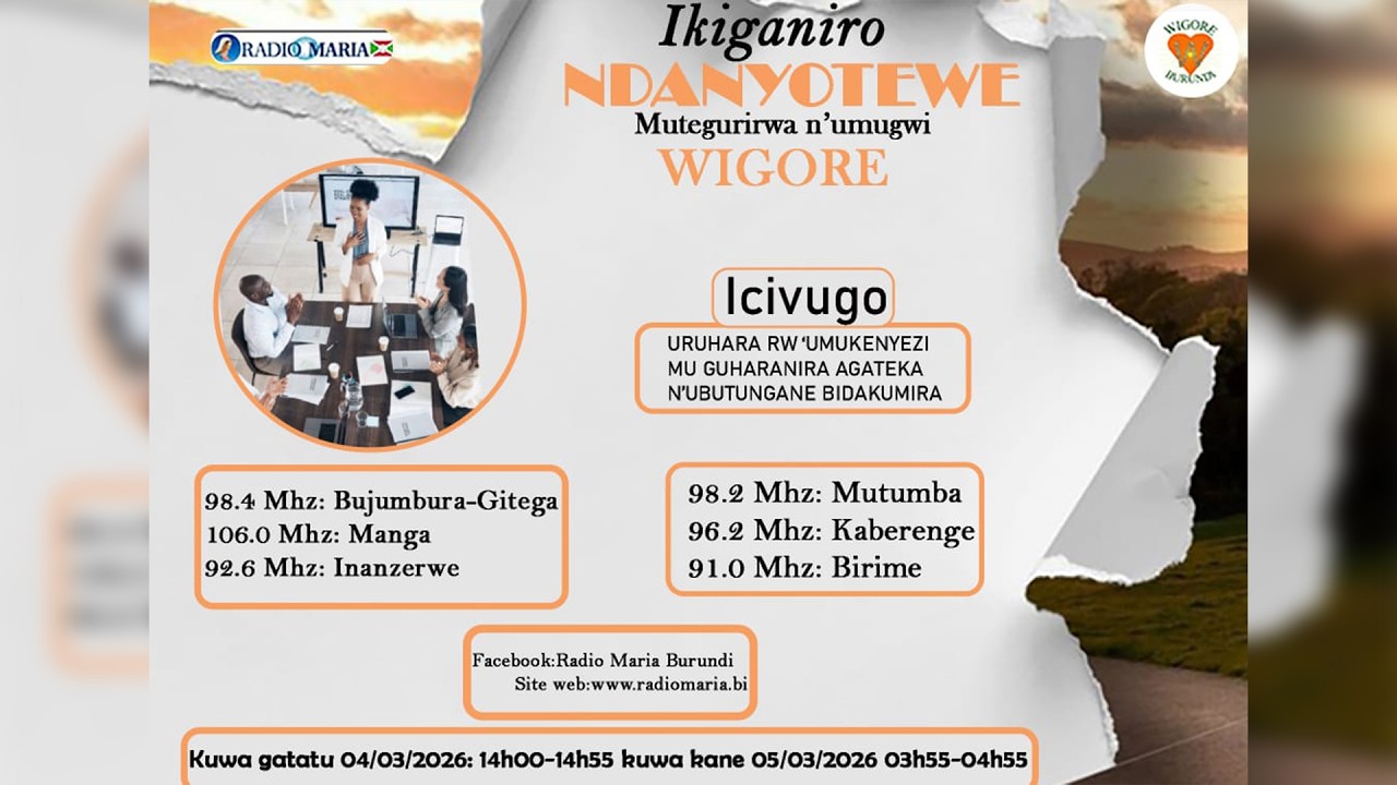 Abakenyezi bafise uruhe ruhara mu guharanira agateka n’ubutungane bidakumira? || NDANYOTEWE