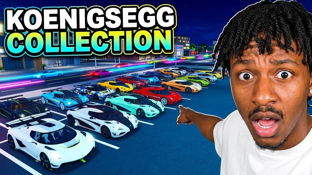 The ULTIMATE KOENIGSEGG Collection In Roblox Driving Empire!