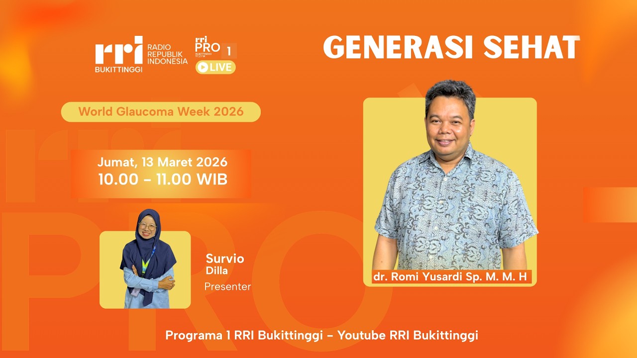 GENERASI SEHAT | World Glaucoma Week 2026