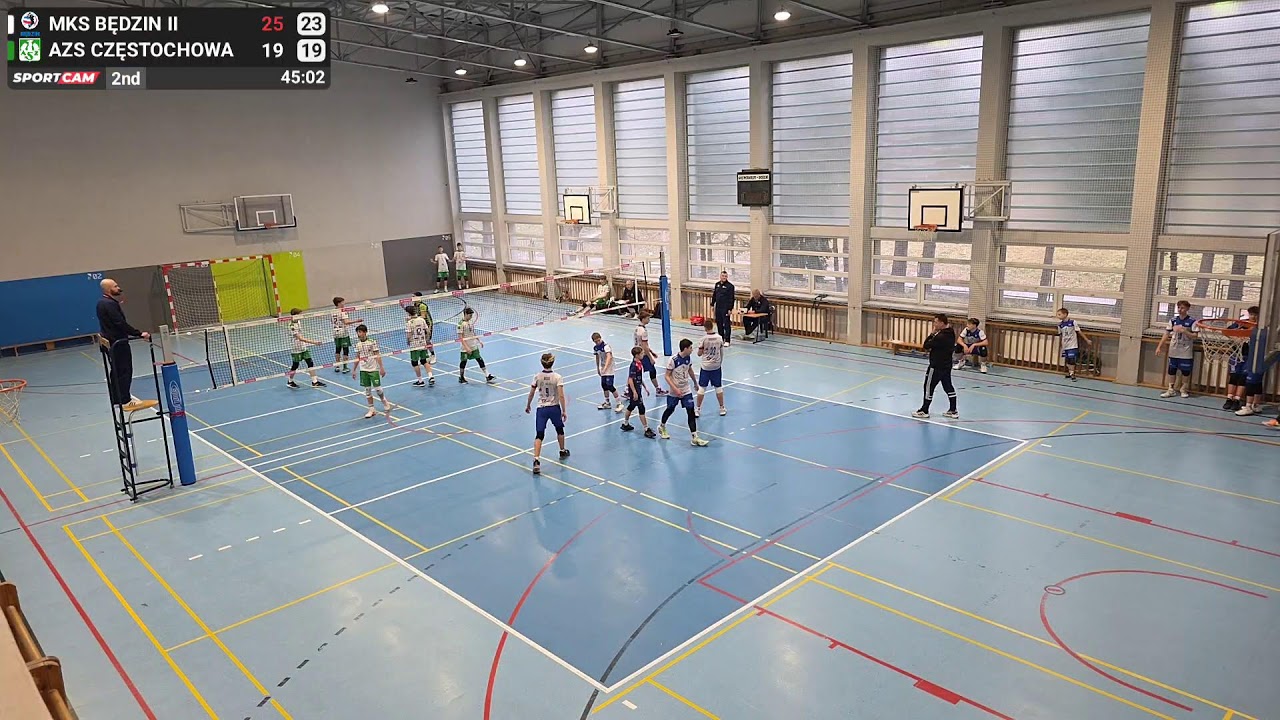 AS HAZEL MKS Będzin II vs AZS Częstochowa - 07/02/2026 w Będzinie