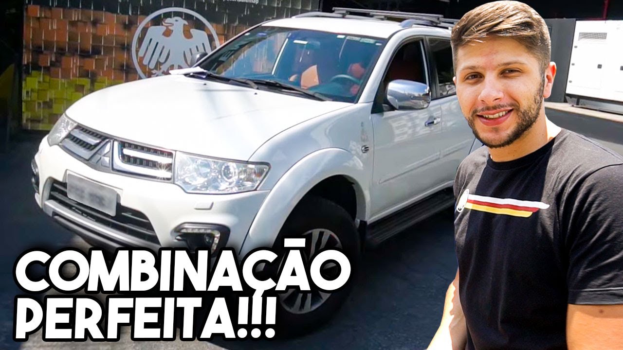 A ESCOLHA DO CLIENTE FOI PERFEITA!!😱🤟🏻 PAJERO DAKAR COM INTERIOR EM 2 TONS!!