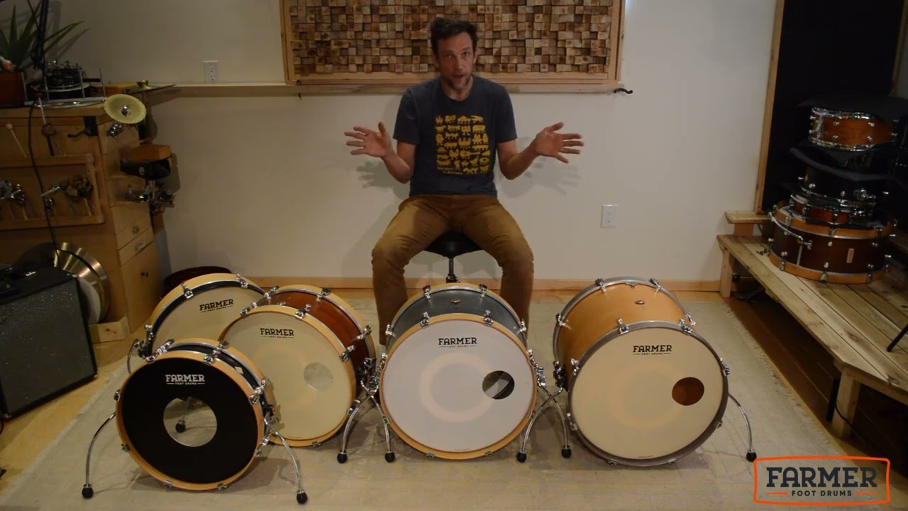 Farmer STOMP BassDrum - Comparison Overview