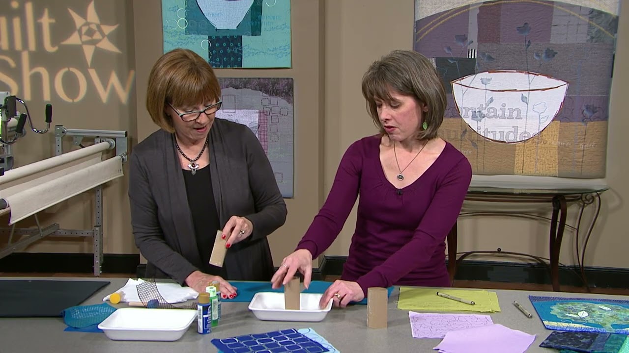 Трейлер выставки лоскутного шитья 3806 Мастер-класс №3 Манипуляции с поверхностью