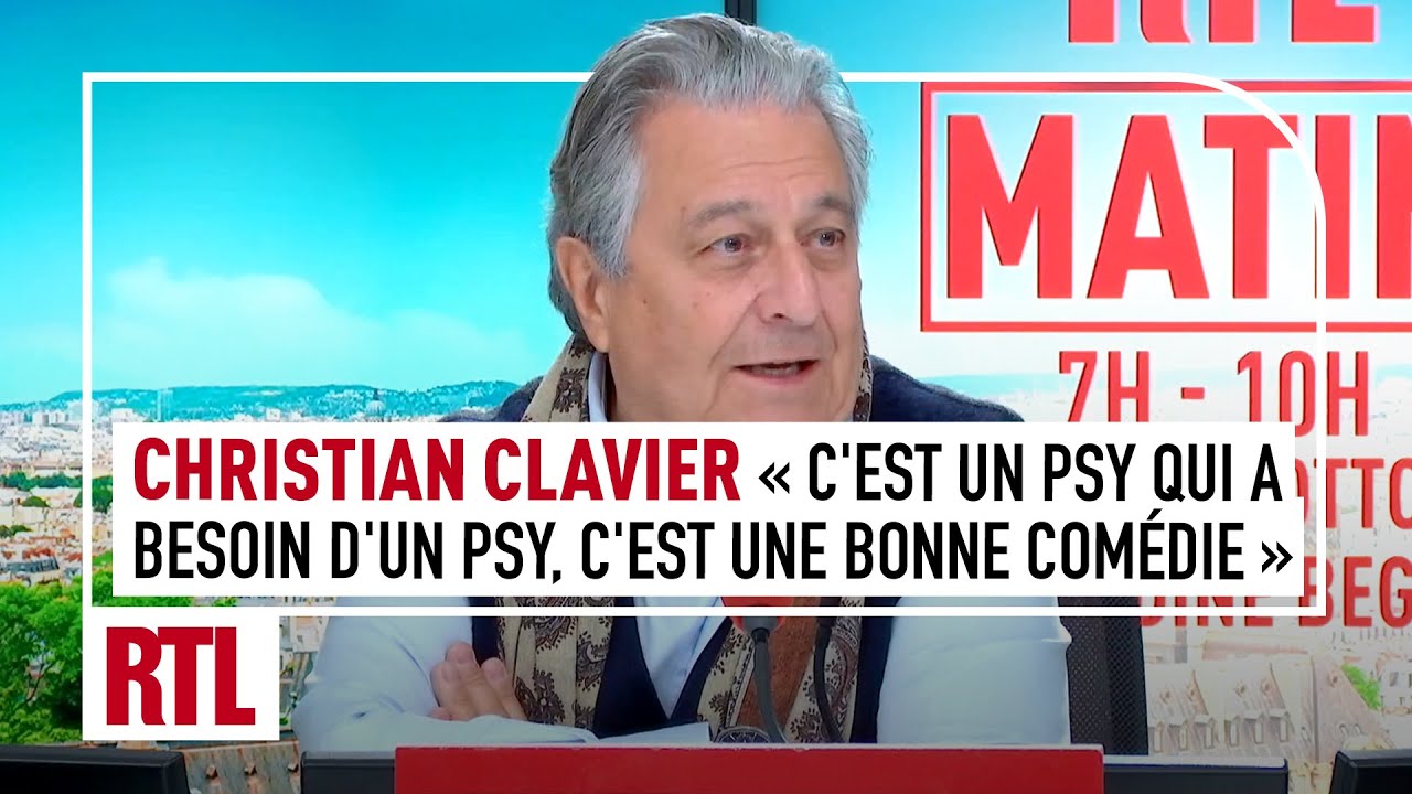 Christian Clavier : "C'est un psy qui a besoin d'un psy, c'est une bonne comédie"