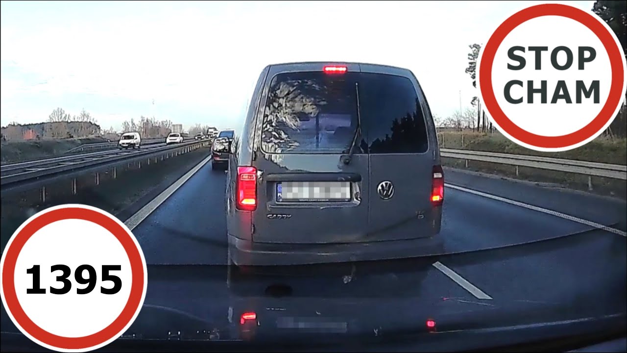 Stop Cham #1395 - Niebezpieczne i chamskie sytuacje na drogach