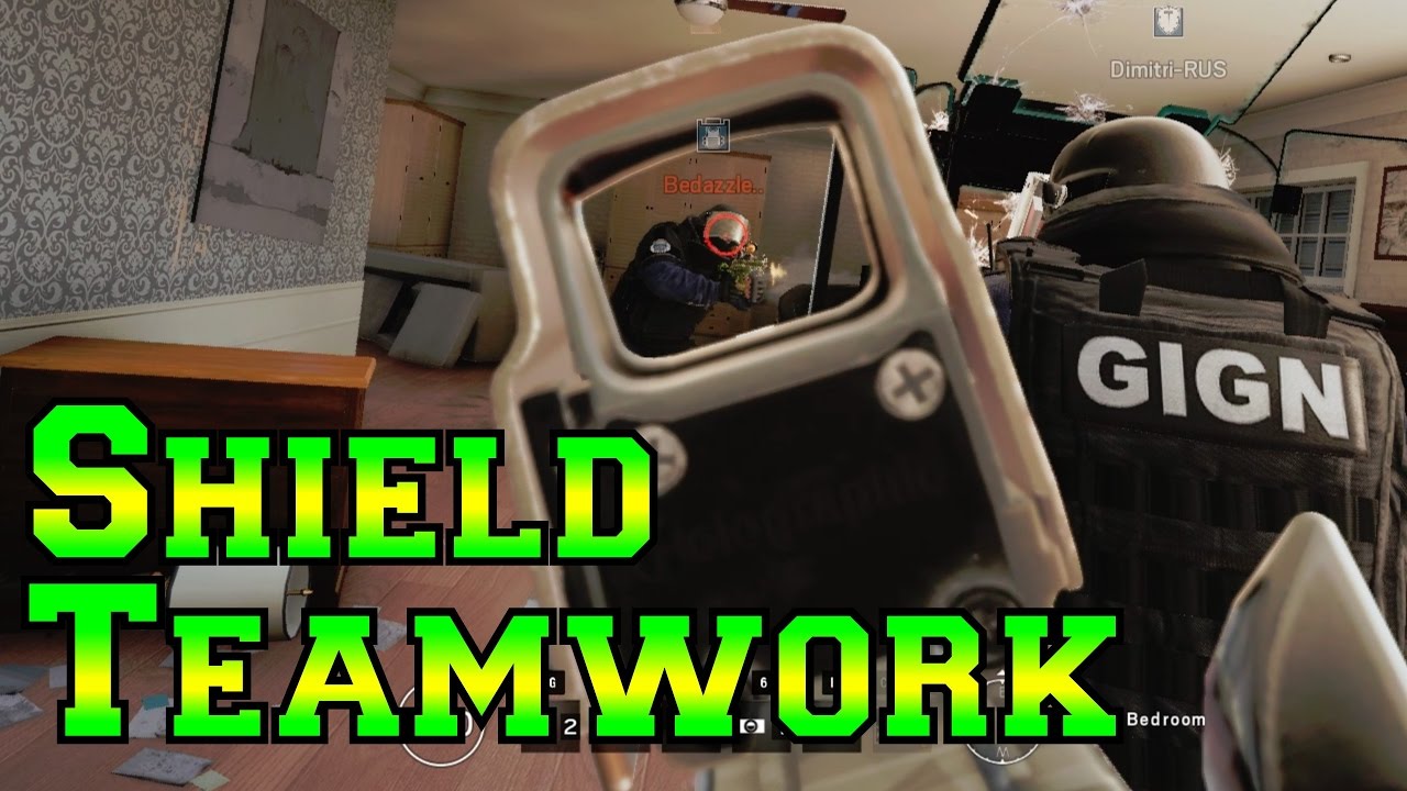 Sledge and Montagne Teamwork - Rainbow Six Siege