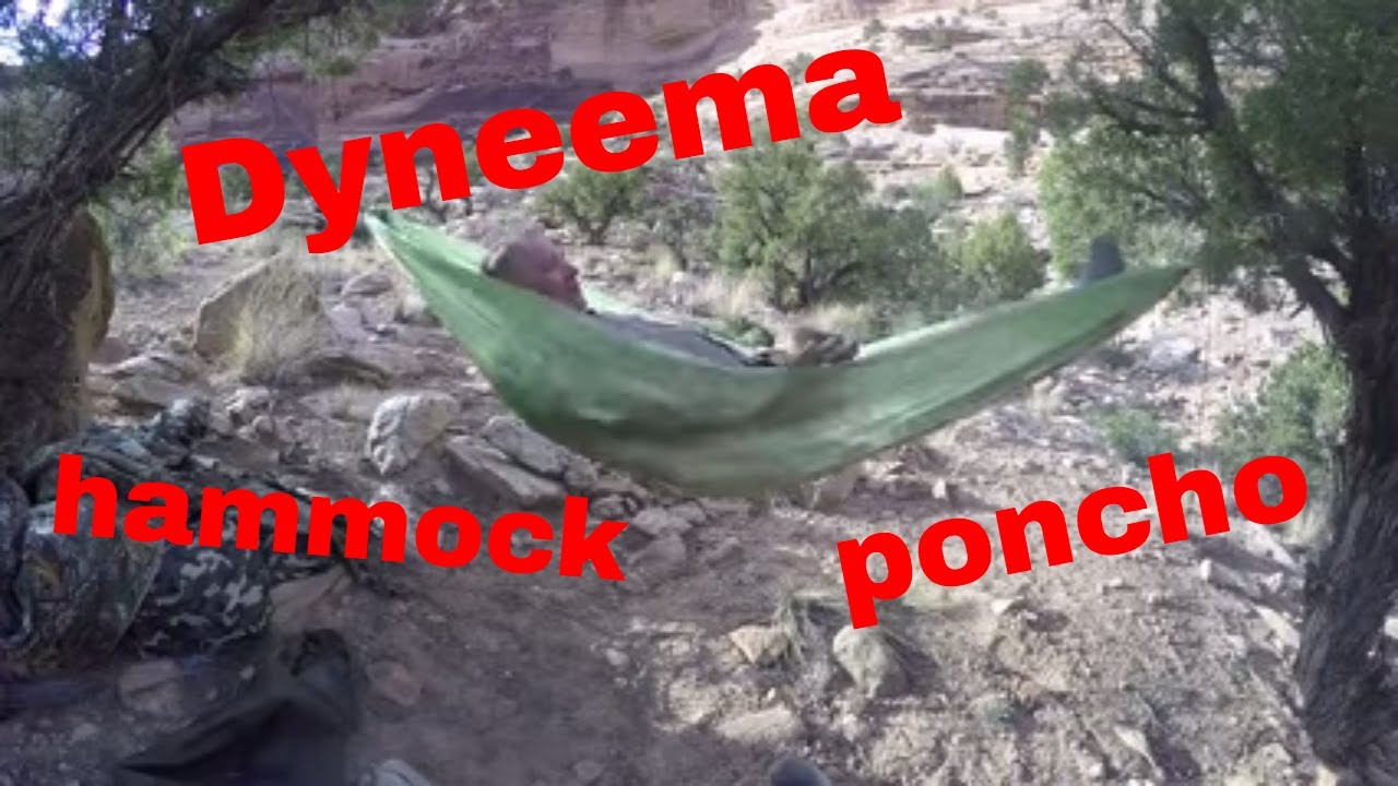 Dyneema Hammock and Poncho and Tarp - Test Project - Cuben Fiber