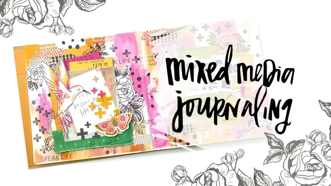 Speak Life - Faith Art Journaling Process