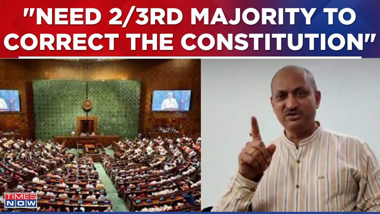 BJP MP Anant Kumar Hegde Calls For 2/3rd Majority To 'Correct The Constitution', Stirs Controversy