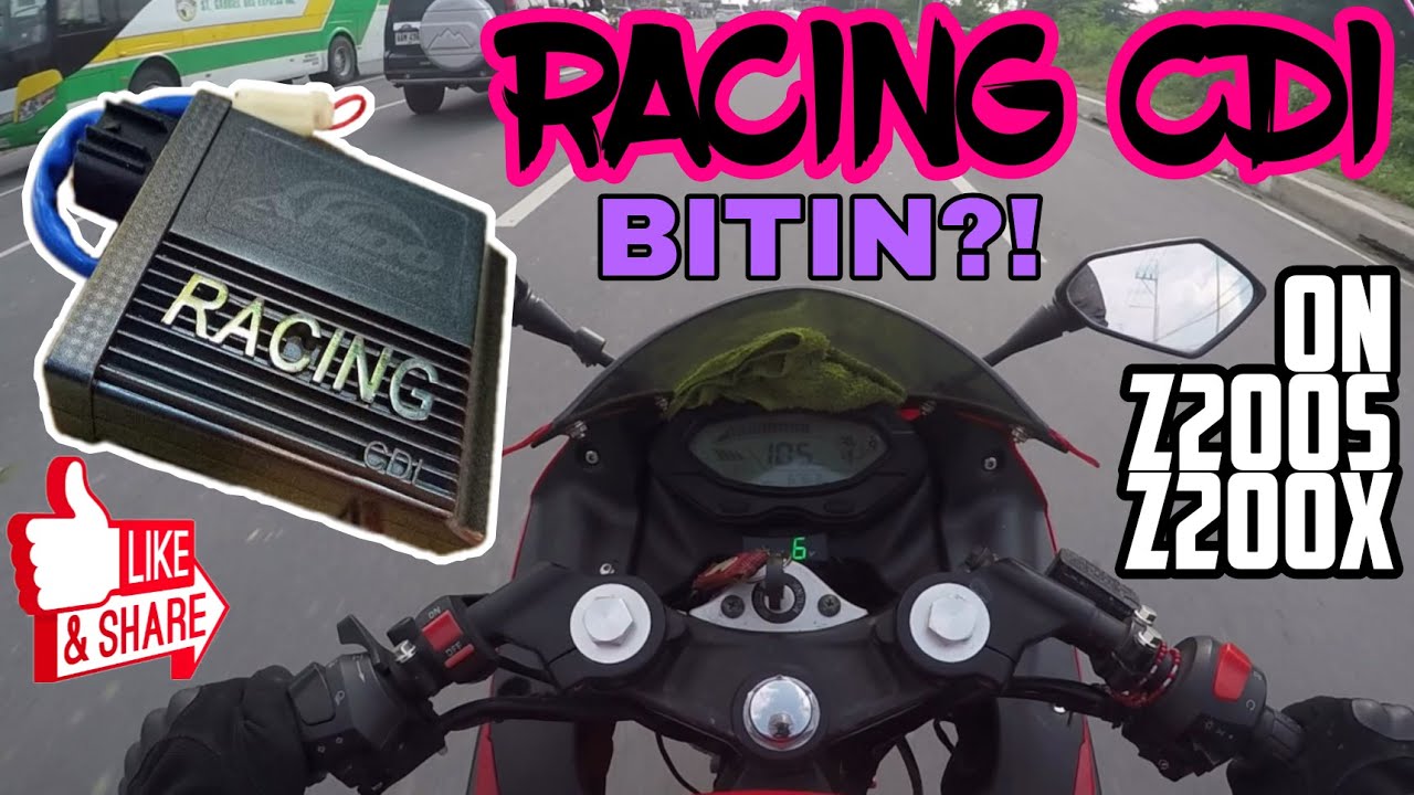 APIDO RACING CDI on Z200S Z200X (LALONG NAMALYA MOTOR KO)