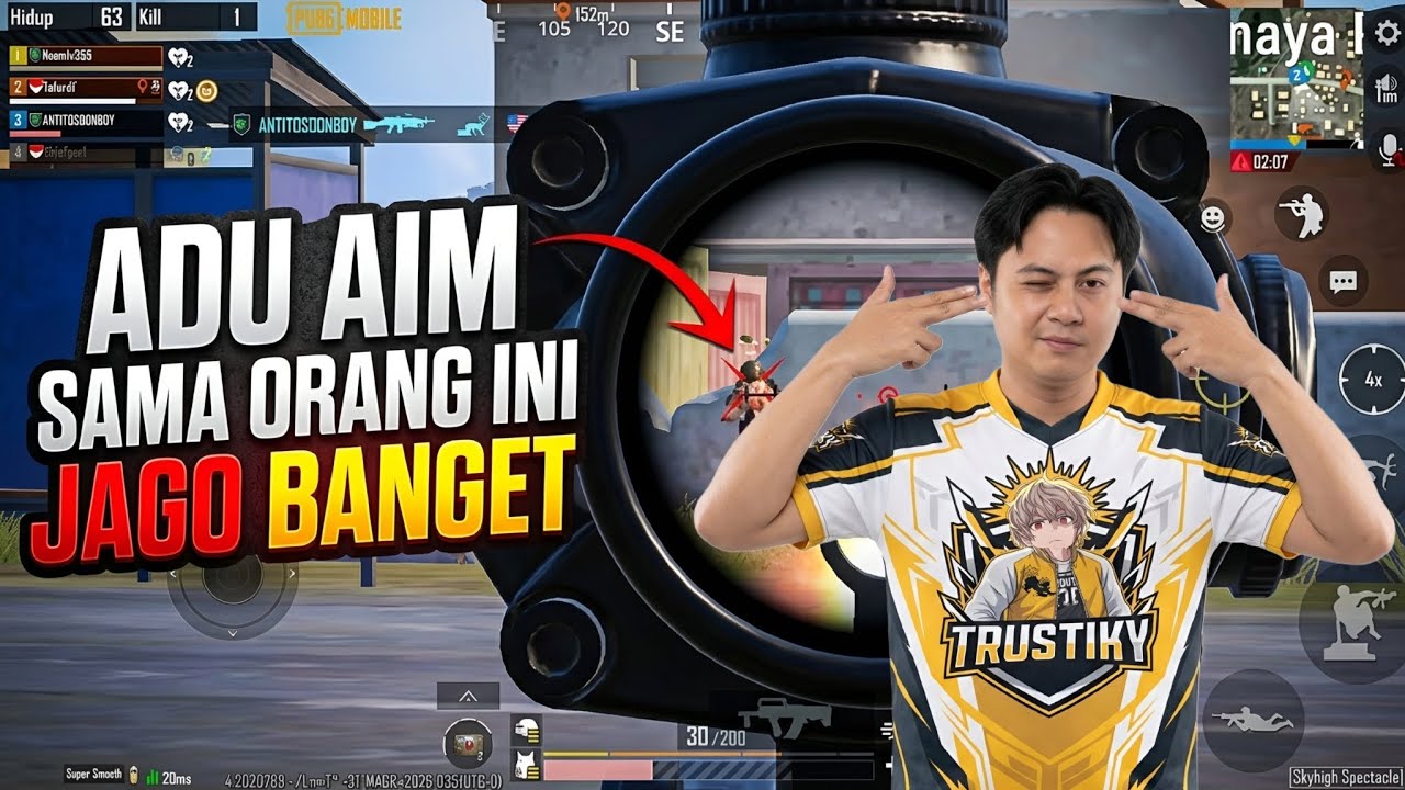 BERANI ADU AIM SAMA INI ORANG, JAGO BANGET!!!  - PUBG MOBILE #pubgmobile #pubgmobilemoments #pubg 