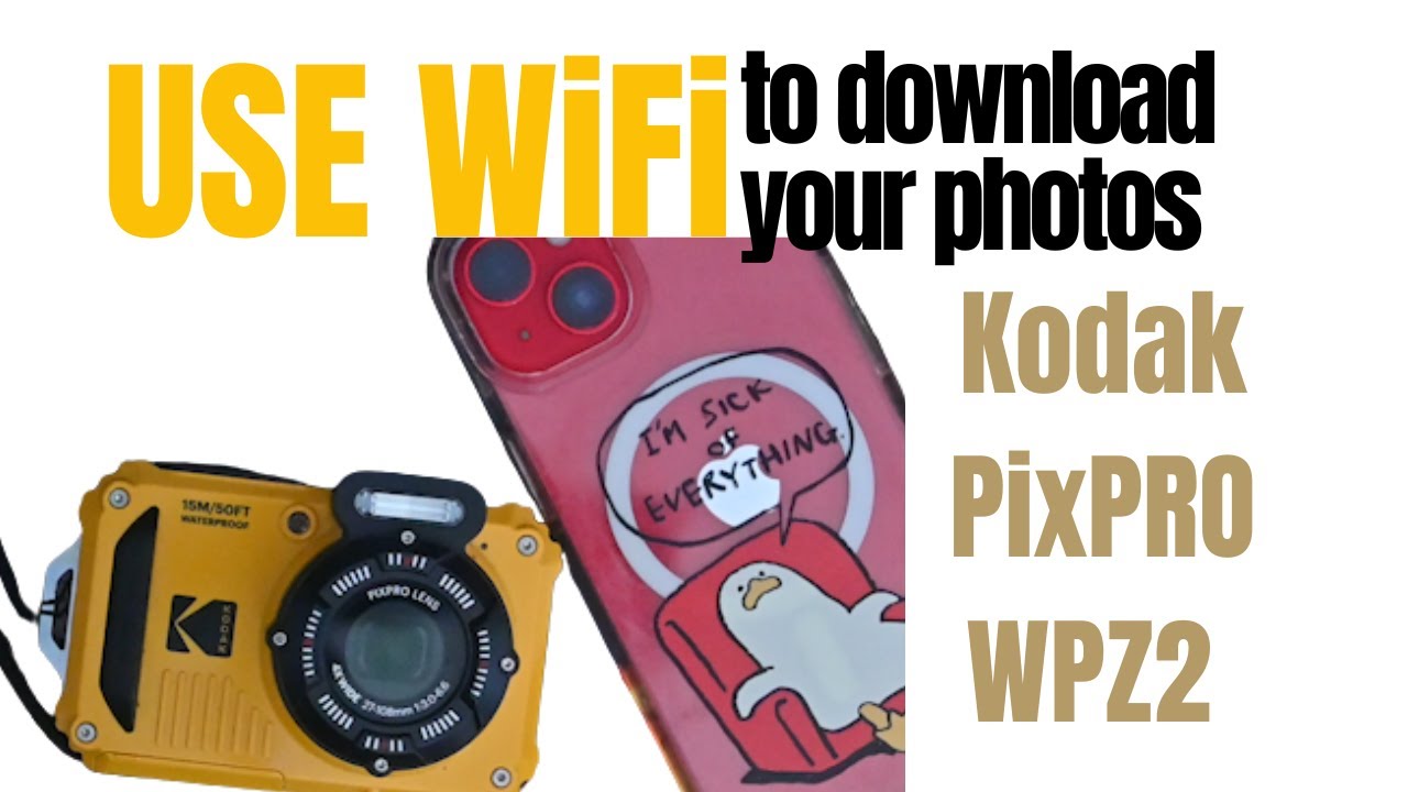 Kodak PixPRO To Phone - How To Move Your Photos Over