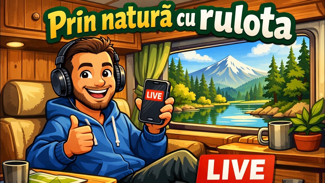 Prin natură cu rulota !!! este live!