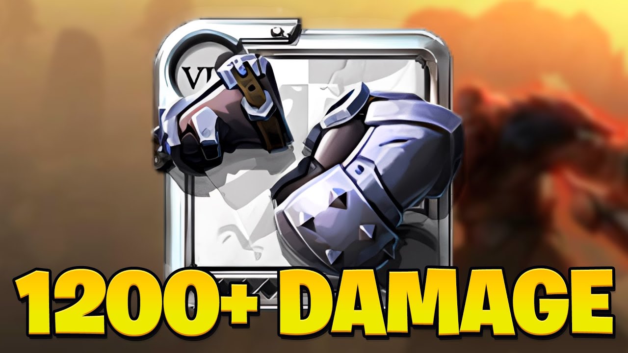 1200+ Damage, the true terror of plate armor.