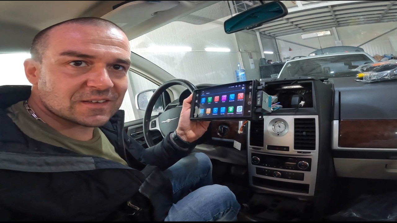 Chrysler Grand Voyager V 2007-2015 How To Install 7” Android Aftermarket Infotainment System