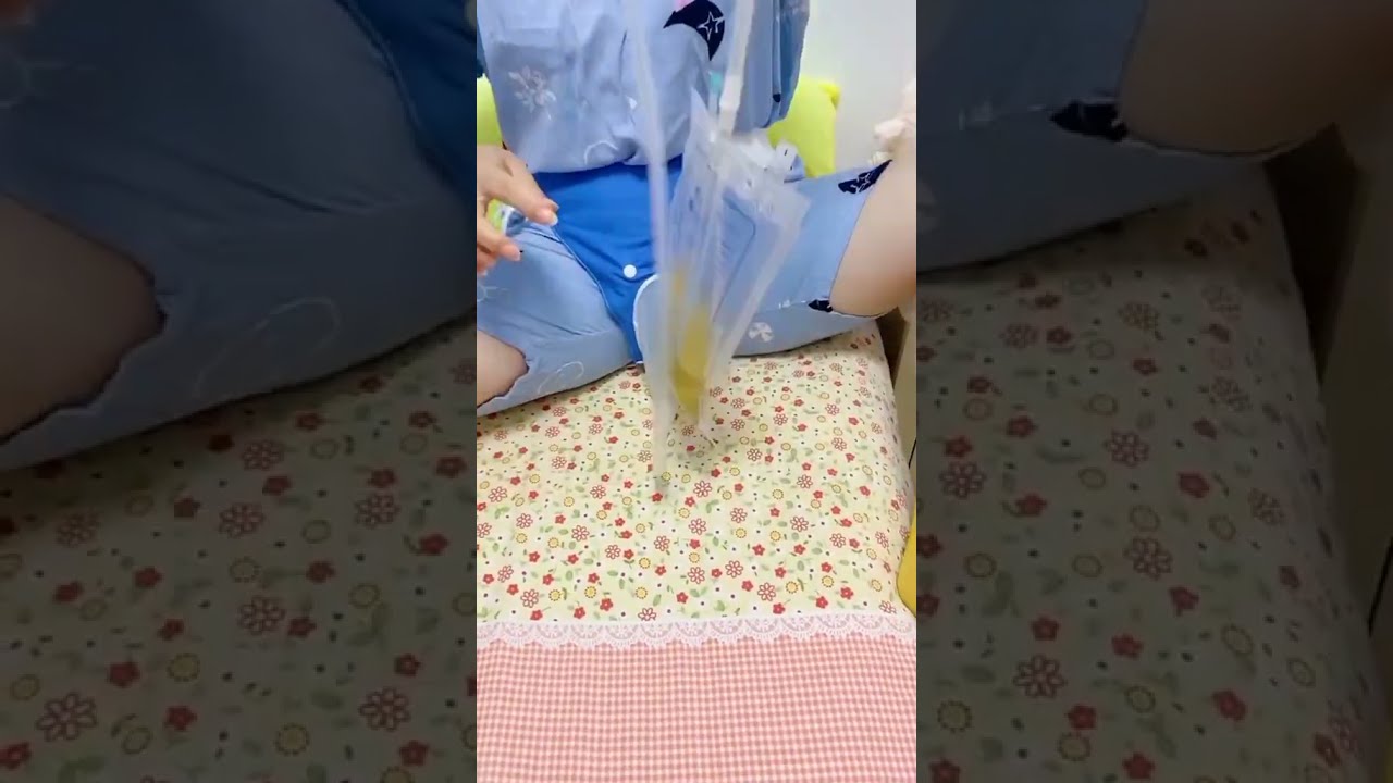 Easy tips for patients with limited movement ( # 2296 ) ▶️ Elderly Reusable Urine Drainage Underwear