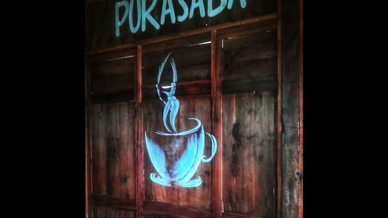 Lukis dinding cafe | Purasaba Dieng #muralarts #lukisdindingcafe #lukisdinding