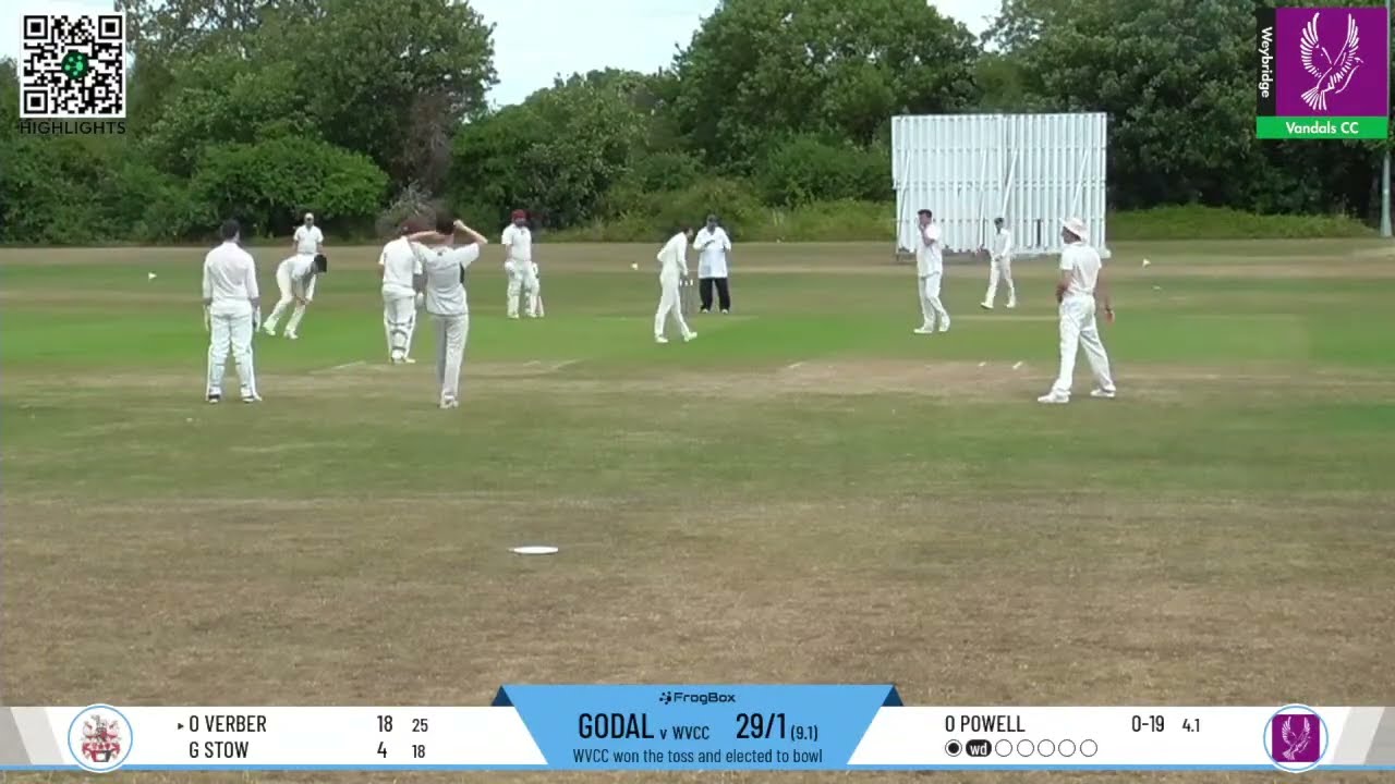 Weybridge Vandals CC 1st XI v Godalming CC 1st XI