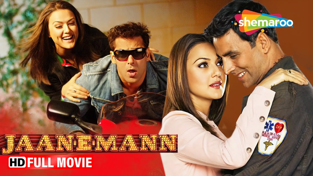 दिल छू लेने वाली लव स्टोरी - JAANEMAN Full Movie - Salman Khan, Akshay Kumar, Preity Zinta - HD